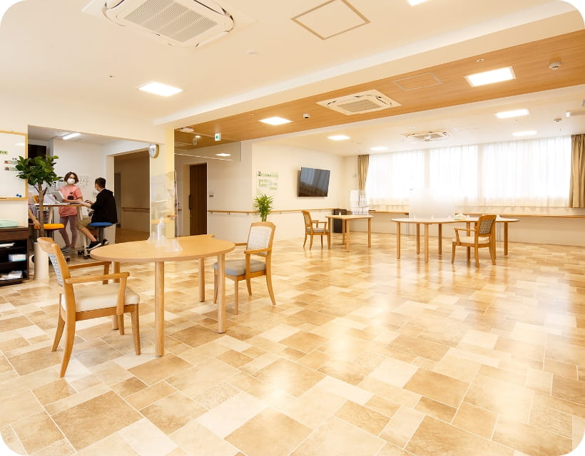 部屋の内観